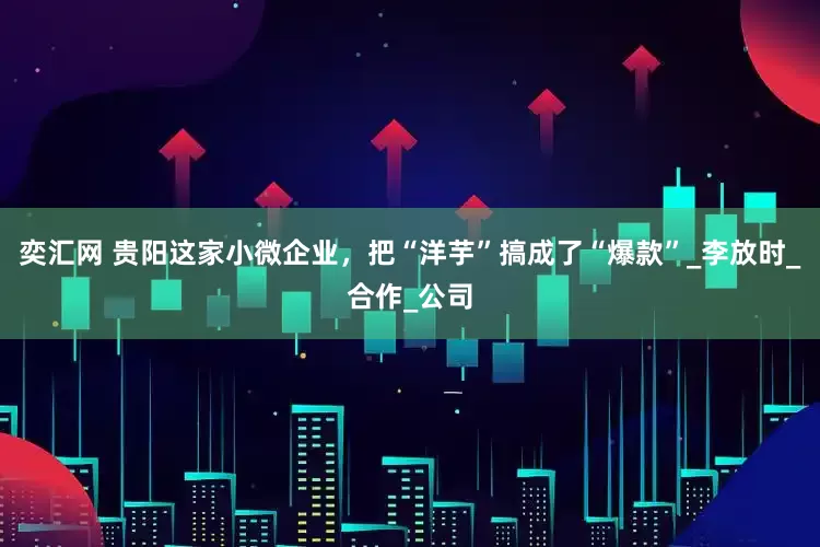 奕汇网 贵阳这家小微企业，把“洋芋”搞成了“爆款”_李放时_合作_公司